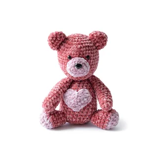 Osito de San Valentin [Amigurumi Facil] tejidos crochet