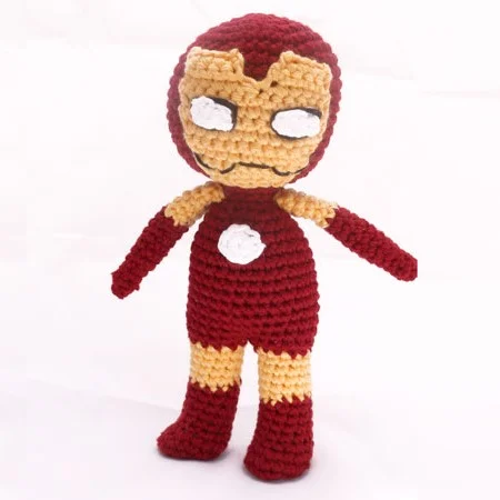 Iron Man [Amigurumi Facil]