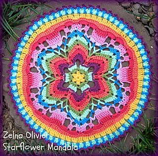 Madala Estrella en flor [Crochet Intermedio]