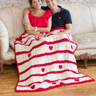Manta Be My Valentine [Crochet Facil]