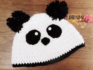 Gorro Oso Panda [Crochet Facil]
