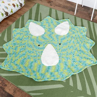 Manta Triceratops [Crochet Facil]