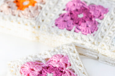 Grannys de flores [Crochet Principiante]
