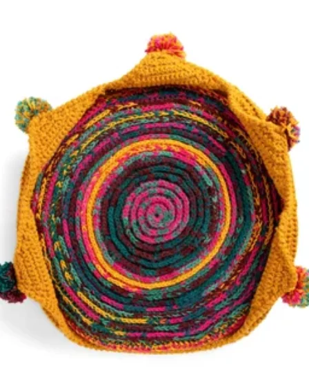 Cama Colorida para mascotas[Crochet Intermedio]