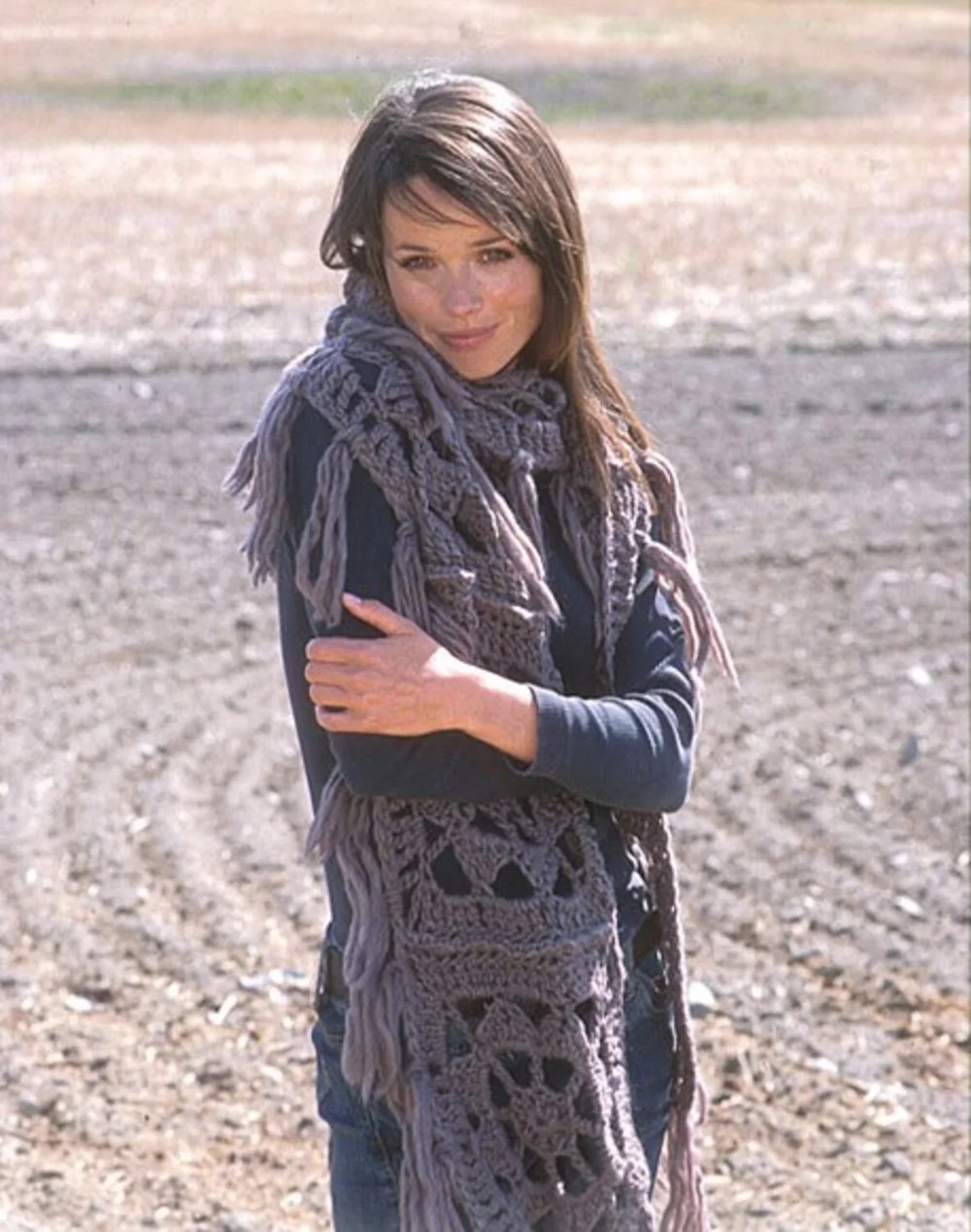 Bufanda Larga Drops [Crochet Facil]