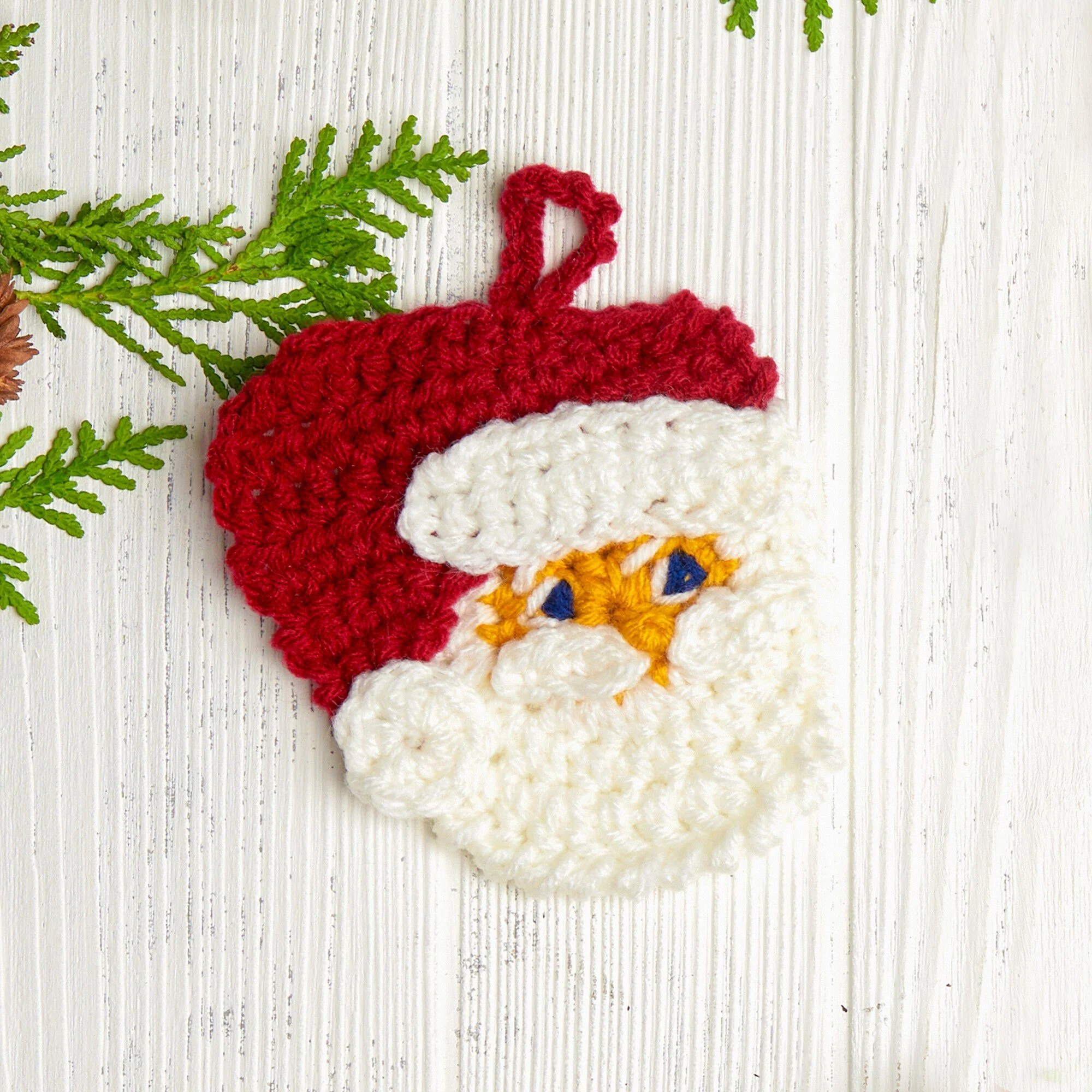Adorno Jolly Santa [Crochet Facil]
