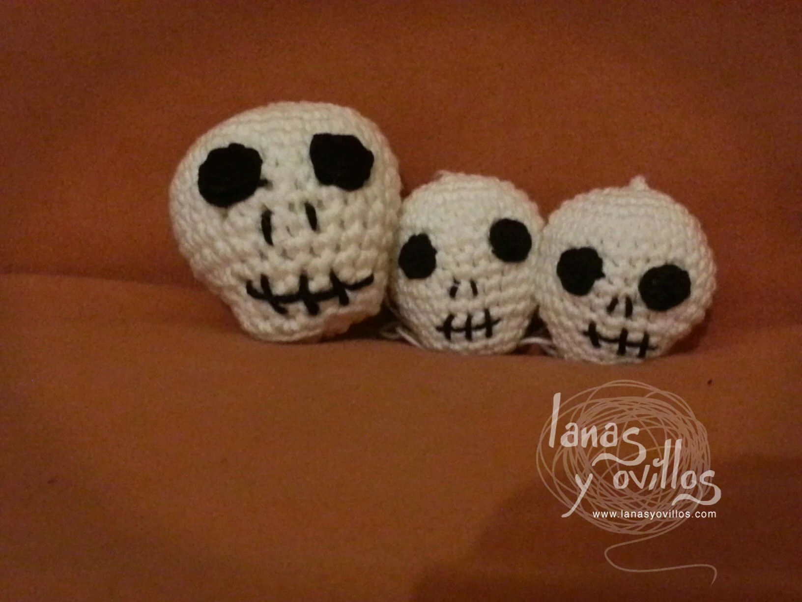 Calaveras de Halloween [Amigurumi Facil]