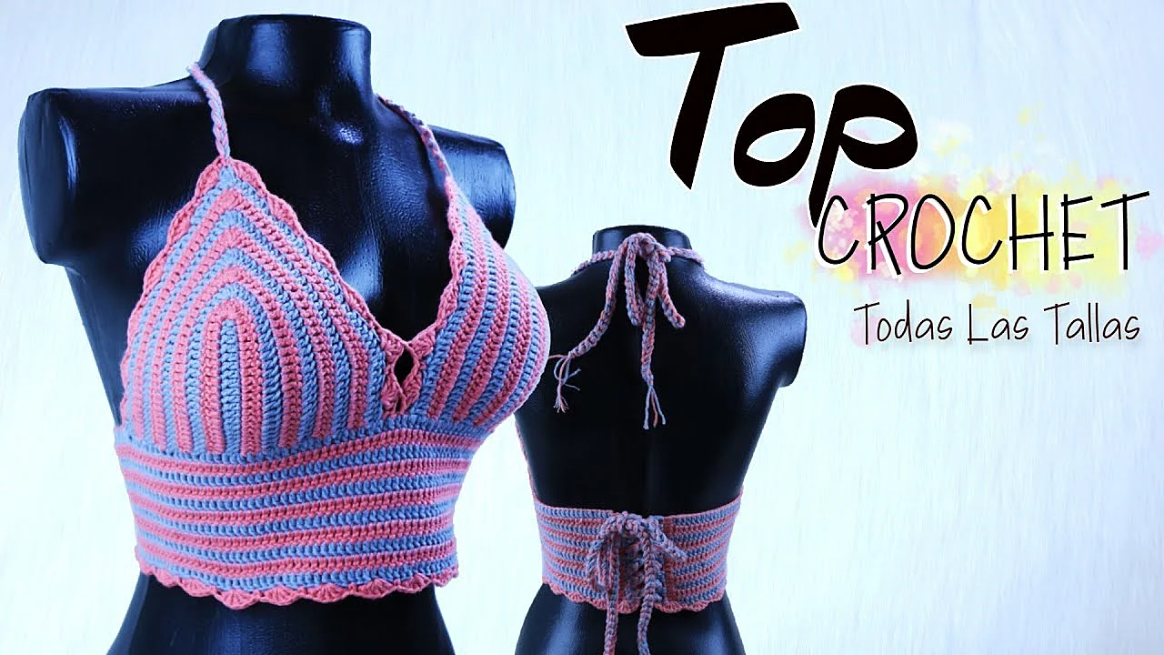 Top Clásico en 2 colores [Crochet Principiantes]