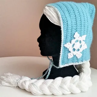Capucha Elsa de Frozen [Crochet Intermedio]